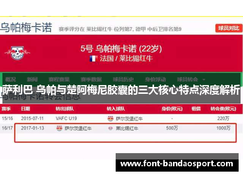 萨利巴 乌帕与楚阿梅尼胶囊的三大核心特点深度解析
