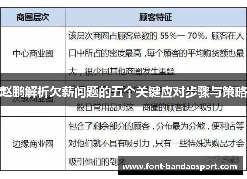 赵鹏解析欠薪问题的五个关键应对步骤与策略