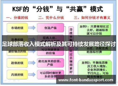 足球部落收入模式解析及其可持续发展路径探讨